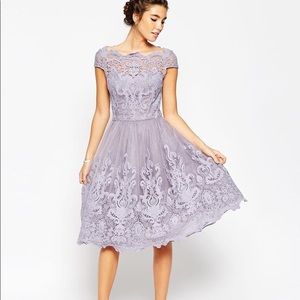 Modcloth Exquisite Elegance Dress in Lilac NEW
